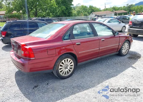 2006 Volvo S80 2.5T из США, поврежденный, VIN YV1TS592461426117